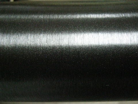 черный шлифованный металл, пленка 3М