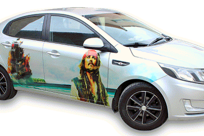 пираты карибского моря на автомобиле